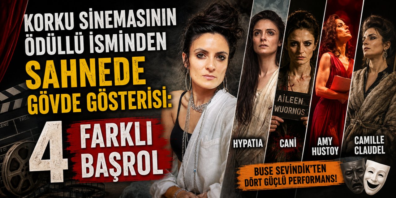 Korku sinemasının ödüllü isminden sahnede gövde gösterisi: 4 farklı başrol