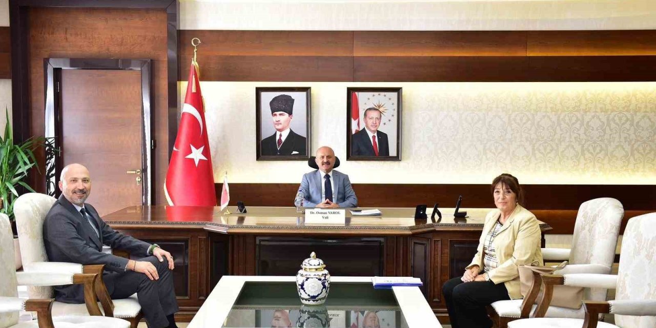 Başkan Arıkan, Aydın Valisi Varol ile bir araya geldi