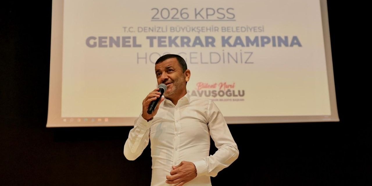 Denizli Büyükşehir’den KPSS adaylarına özel kamp