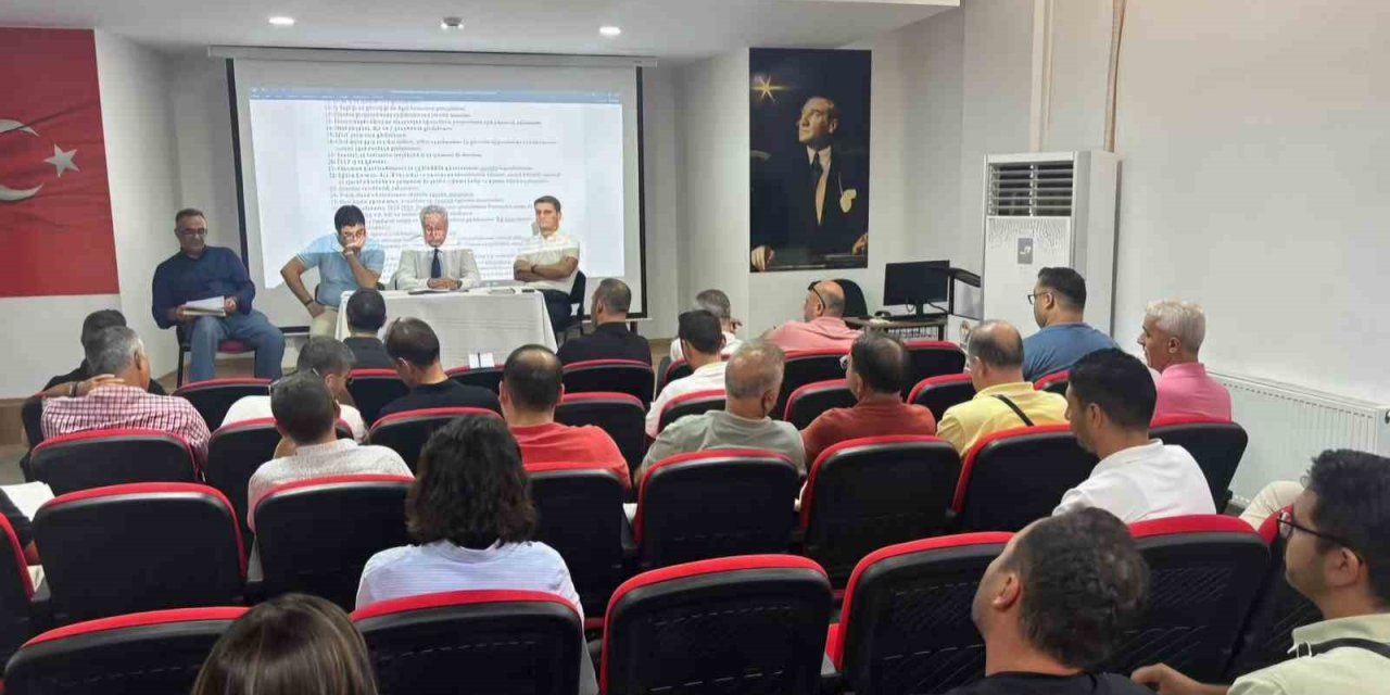 Köşk’te okul müdürleri yeni eğitim yılı için toplandı