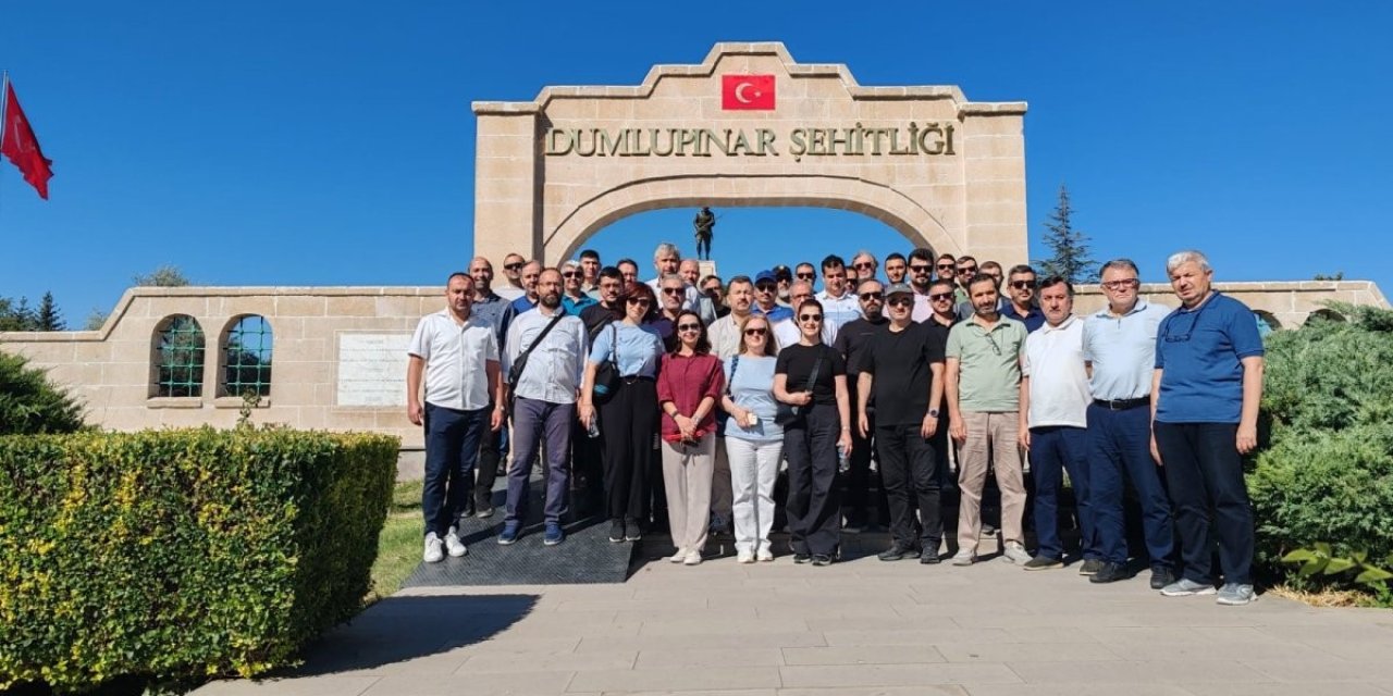 Kütahya’da 121 okul müdürü Dumlupınar’ın tarihi mirasını yerinde inceledi