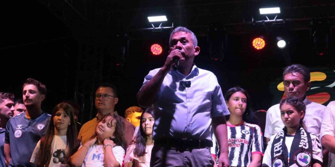 Çal Belediyespor’un 3. Lig hedefi festivalde açıklandı
