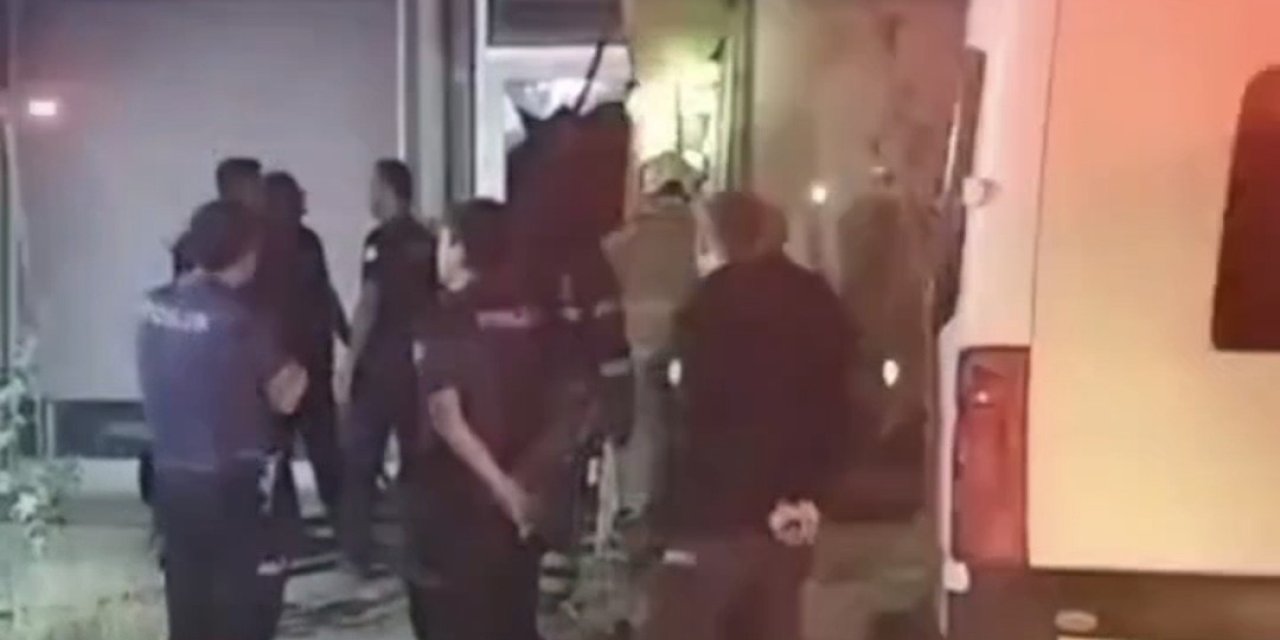 Kütahya’da beyaz eşya servisinde yangın