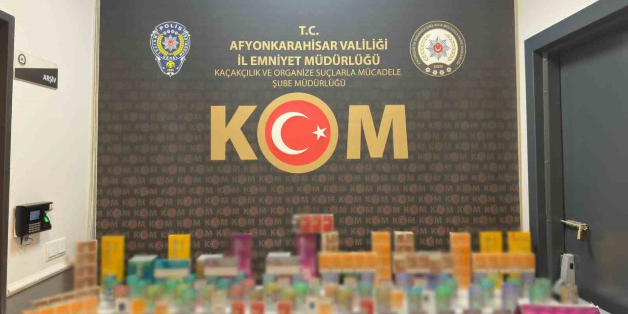 Polis gümrük kaçağı sigara ele geçirdi
