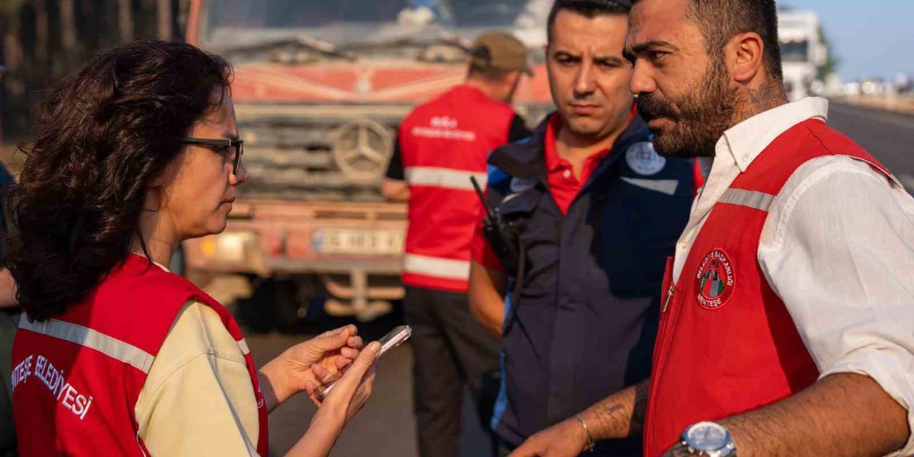 Menteşe Belediye Başkanı Köksal Aras "Yangına tüm imkânlarımızla destek verdik"