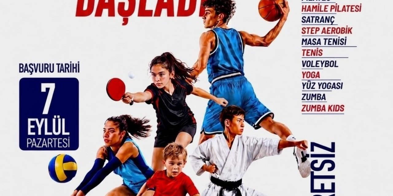 Denizli Büyükşehir’den 7’den 70’e ücretsiz spor imkanı