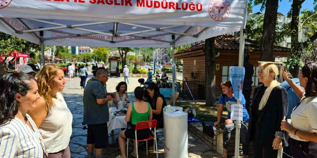 Menteşe’de Halk Sağlığı Haftası etkinliği