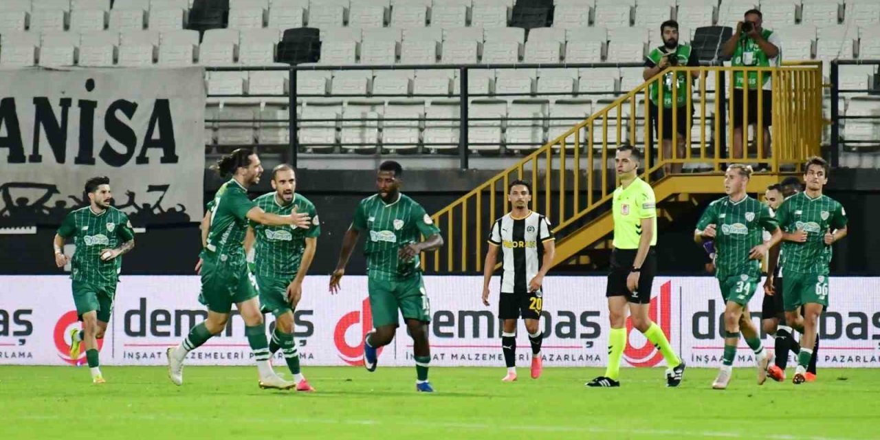 Trendyol 1. Lig: Manisa FK: 1 - Bursaspor: 2
