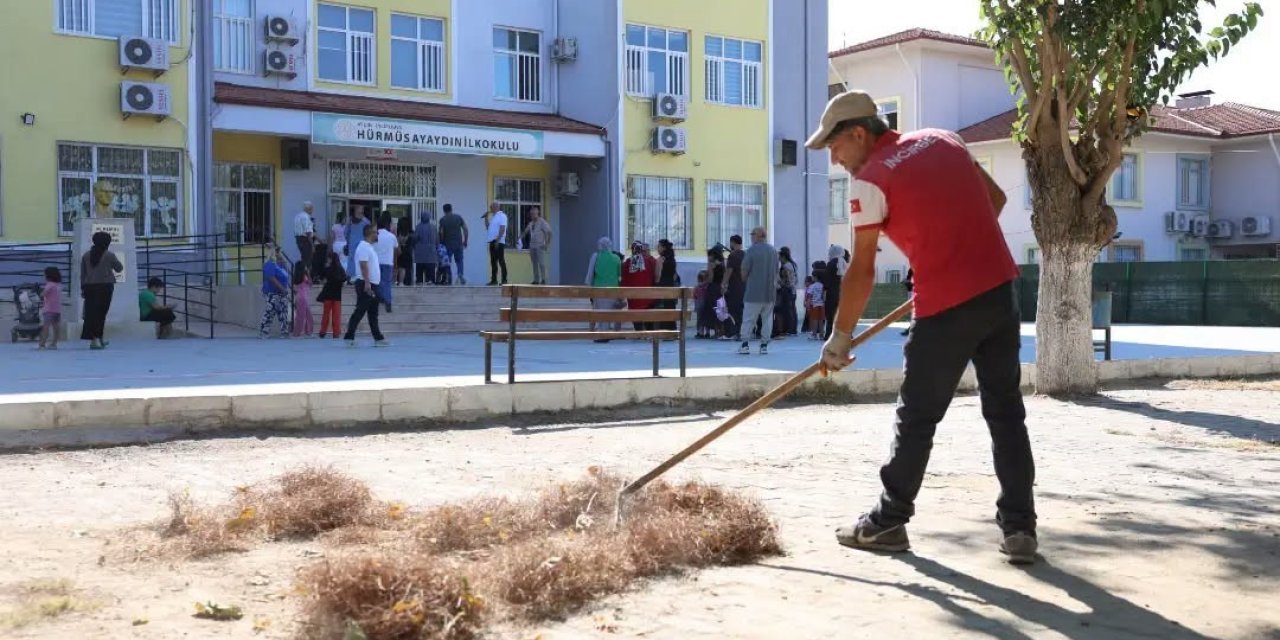İncirliova’da okullar yeni eğitim yılına hazırlanıyor