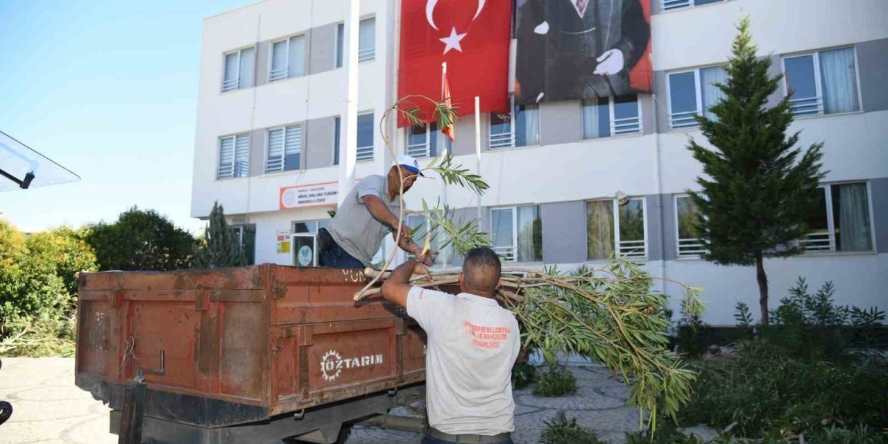 Yunusemre’de okullar yeni eğitim yılına hazırlanıyor