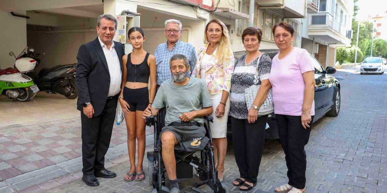 Başkan Yetişkin’den akülü sandalye desteği
