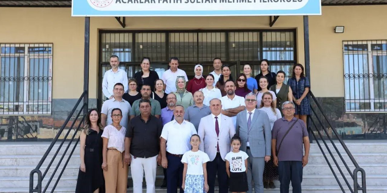 Acarlar’da yapımı tamamlanan ilkokul, eğitim için gün sayıyor