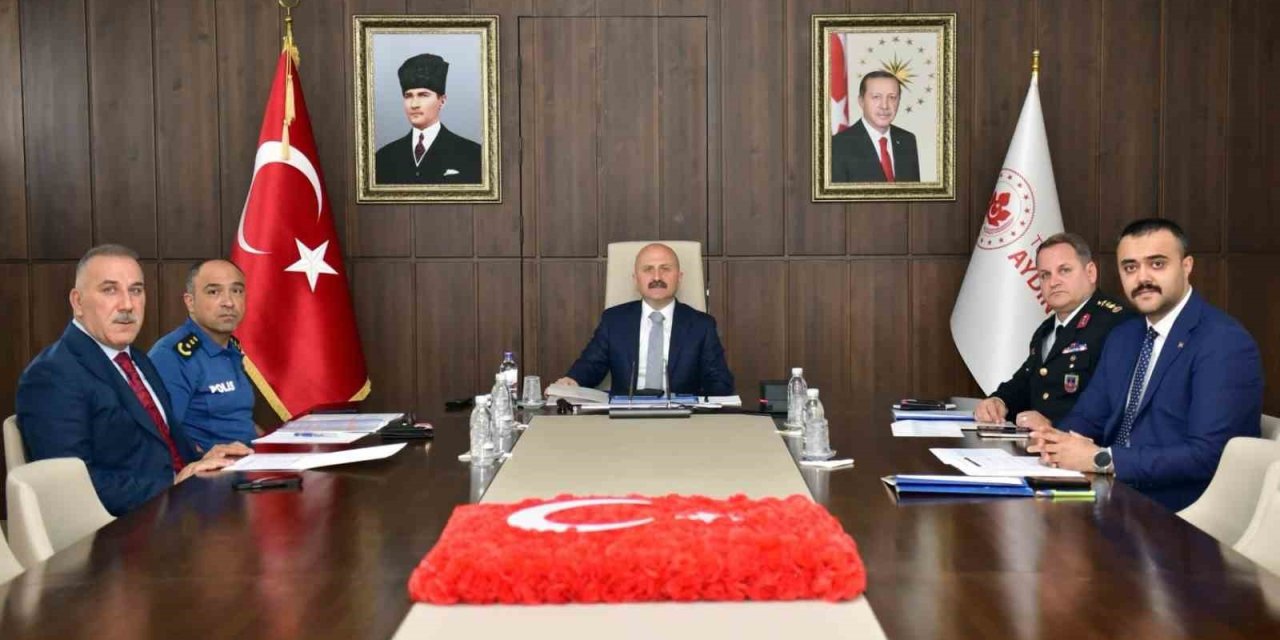 Aydın’da üniversite ve yurtlarda güvenlik konusu görüşüldü