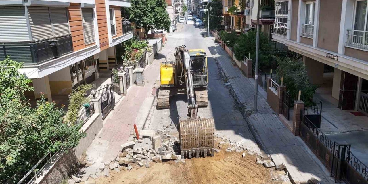 Güzelhisar’da yollar yenileniyor