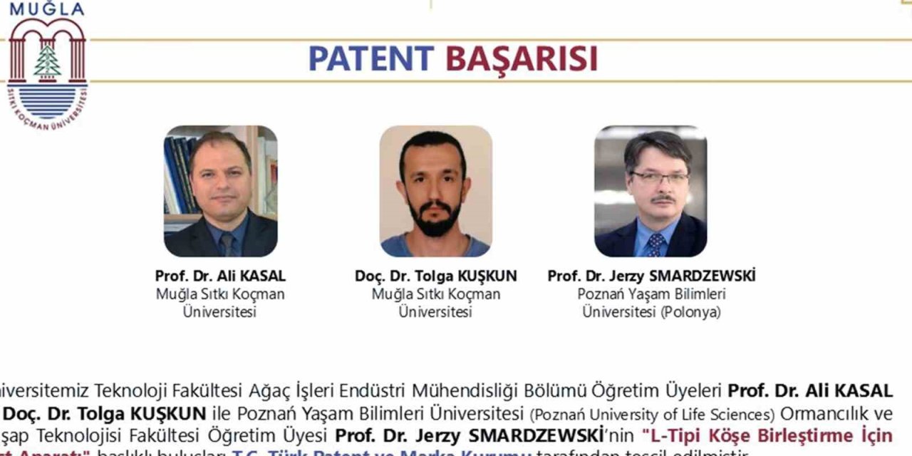 MSKÜ’den mobilya sektörüne 2 yenilikçi buluş