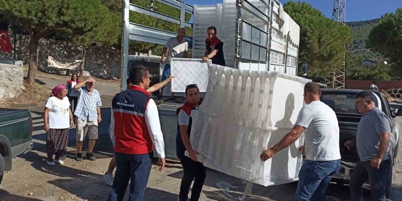 Söke’de incir üreticilerine yüzde 50 hibeli kerevet desteği