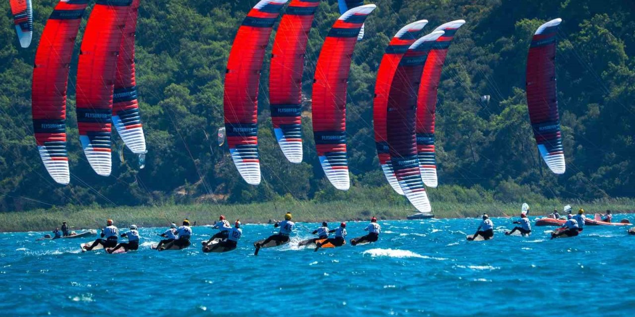 Gökova Körfezi’nde Formula Kite Avrupa Şampiyonası heyecanı