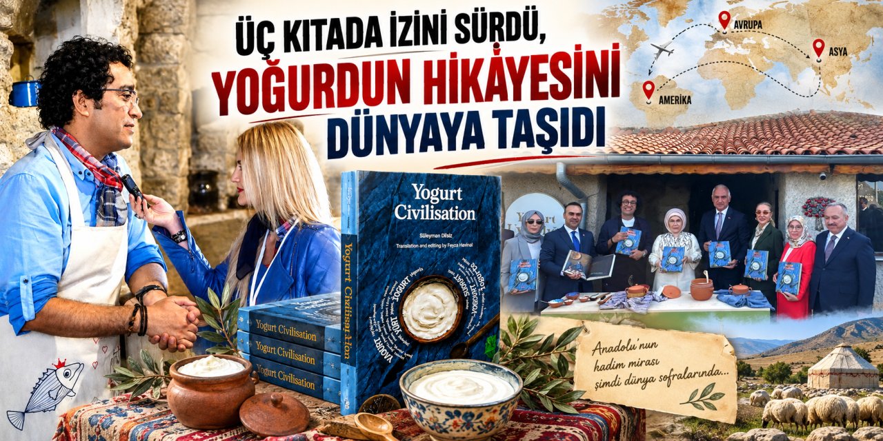 Üç kıtada izini sürdü, yoğurdun hikayesini dünyaya taşıdı