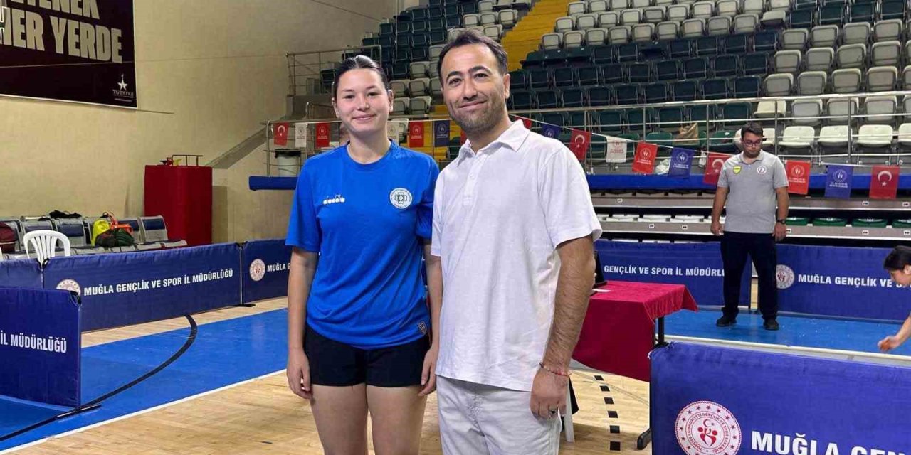 Milli sporcu Sıla Aleyna, Muğla’yı şampiyonada temsil ediyor