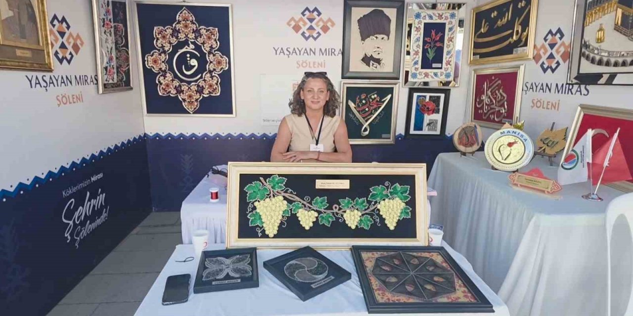 Yasemin Kılınç 15 yıldır filografi sanatını yaşatıyor, şimdi hedefi yurt dışına açılmak