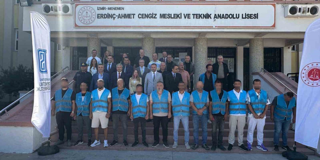 Yükümlülerden okullara destek