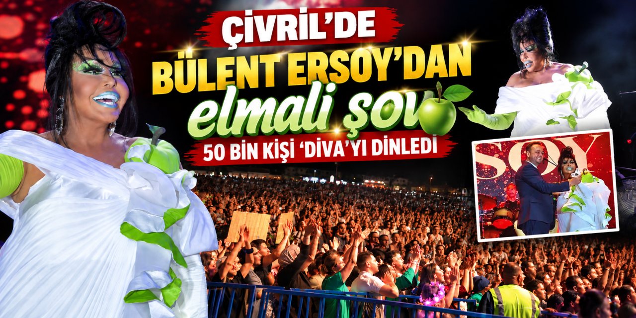 Bülent Ersoy’dan elmalı şov