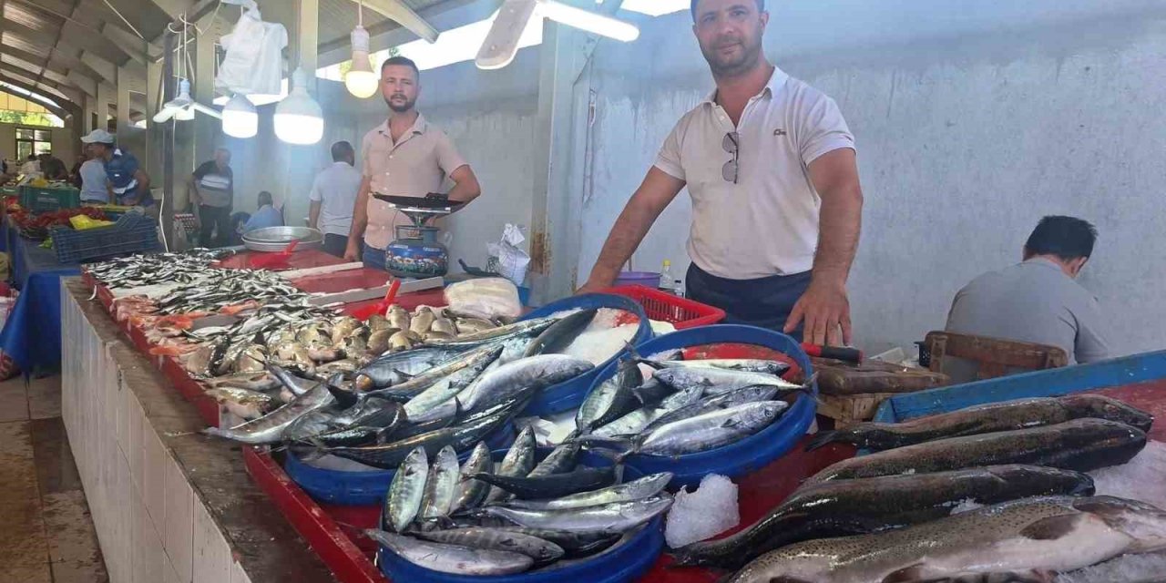 Hisarcık’ta vatandaşların en çok tercih ettiği balık türü palamut oldu