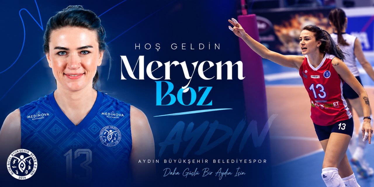 Meryem Boz, Aydın Büyükşehir Belediyespor’a geri döndü