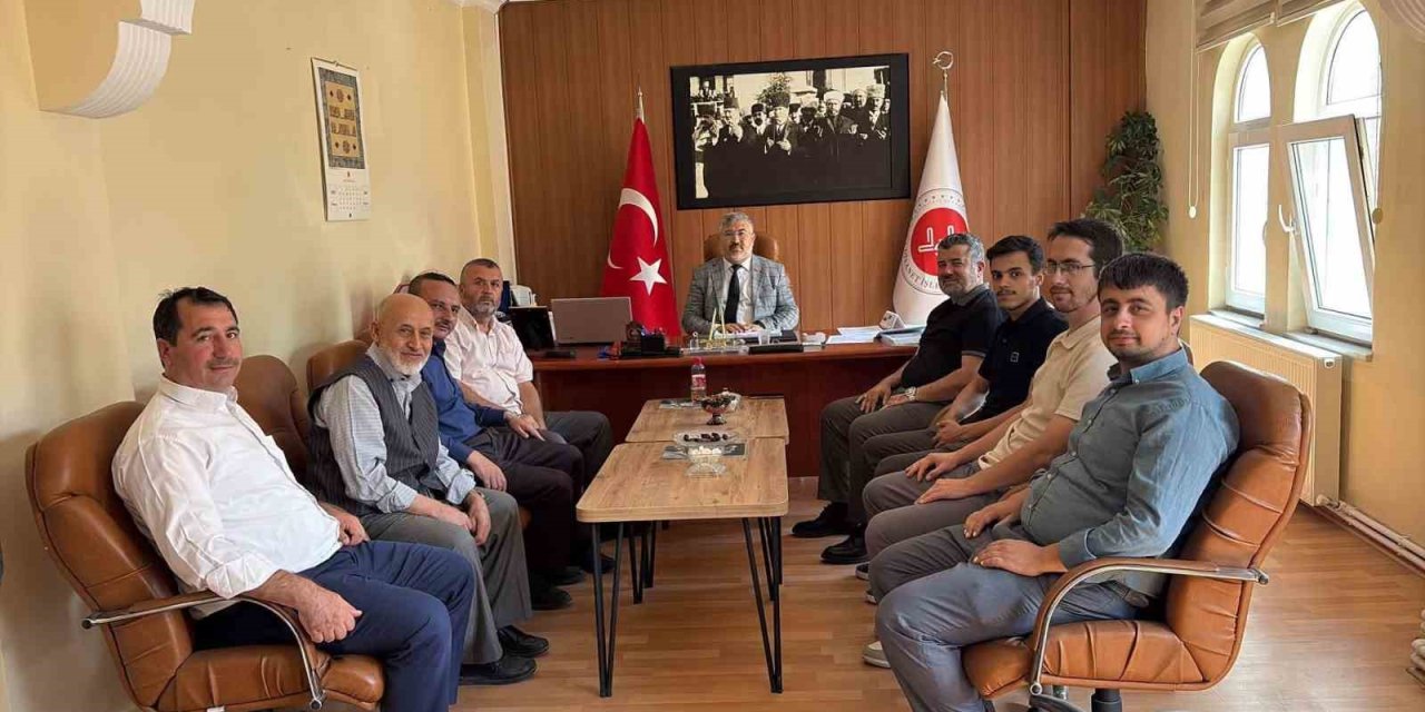 Hisarcık Müftülüğünde yeni eğitim dönemi için planlama toplantısı