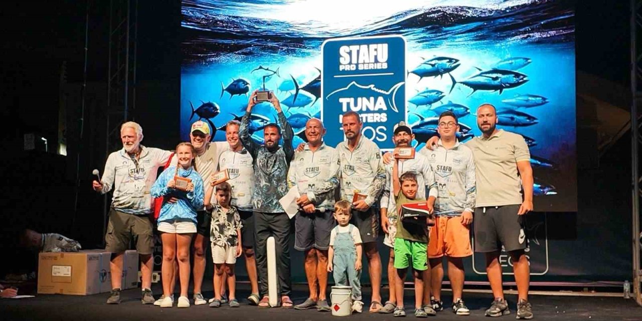 Tuna Masters TEOS’ta PHANTOM-X şampiyon, en büyük balık TERAPIA’dan
