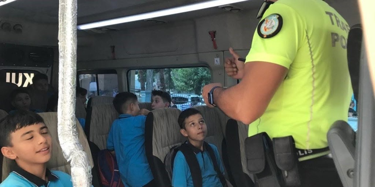 Muğla’da okul servislerine sıkı denetim