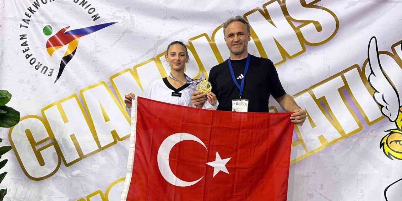 İzmirli tekvandoculardan Avrupa’da üç madalya