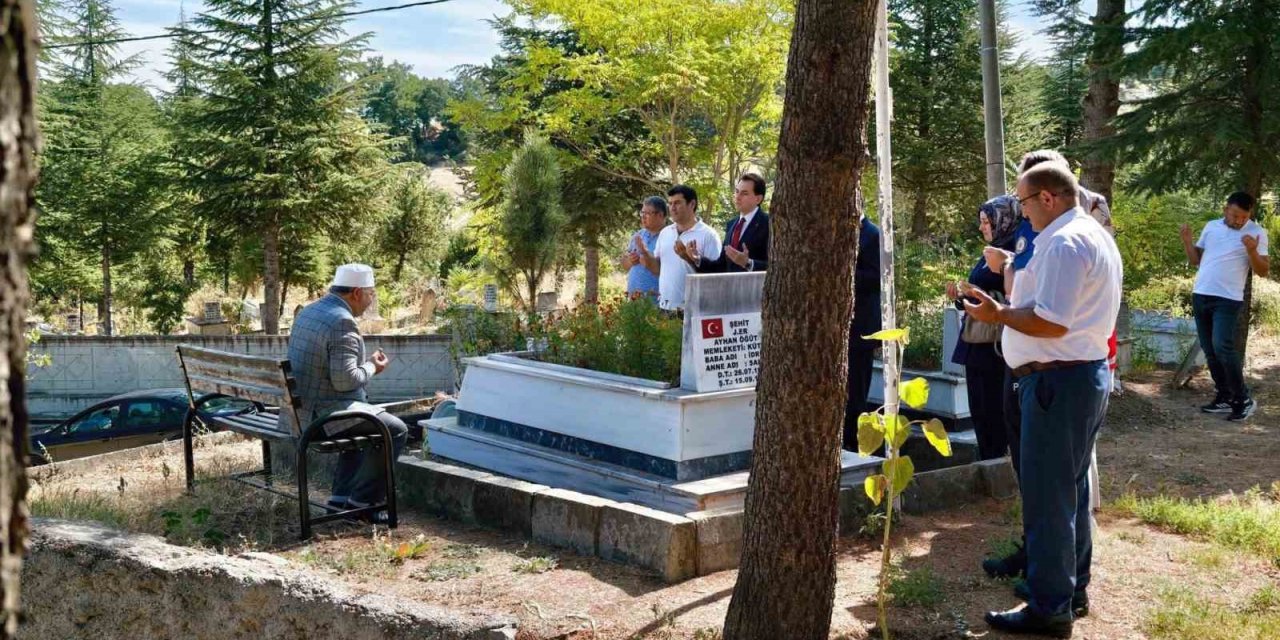 Hisarcıklı şehit Ayhan Öğüt, şehadet yıl dönümünde dualarla anıldı