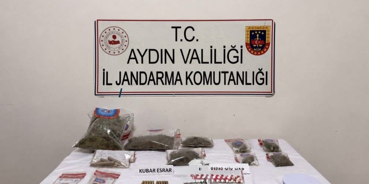 Söke’de eş zamanlı uyuşturucu operasyonu