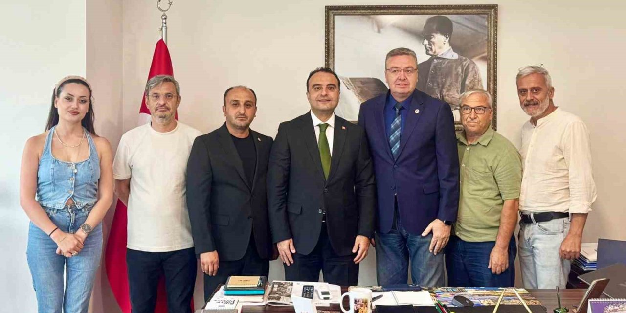 Menteşe Kaymakamı Budan’dan Muğla Büyükşehir Gazeteciler Cemiyeti’ne ziyaret