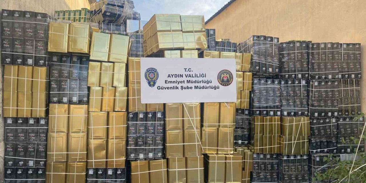 Aydında sahte yağ operasyonu: 2,7 milyon liralık ürün ele geçirildi