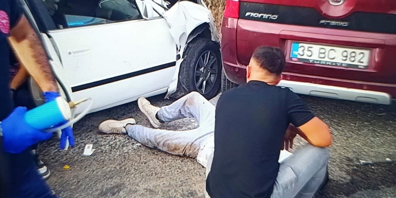 İzmir’de hatalı manevra kazası: 1’i ağır 8 yaralı