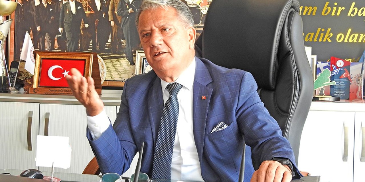 ÇESO Başkanı Köfüncü: "Çeşme esnafı sezonu beklenen düzeyde geçiremedi"