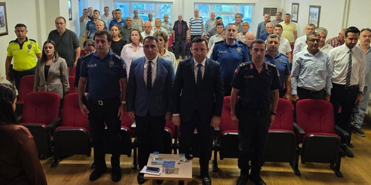 Kuyucak’ta okul güvenliği toplantısı yapıldı