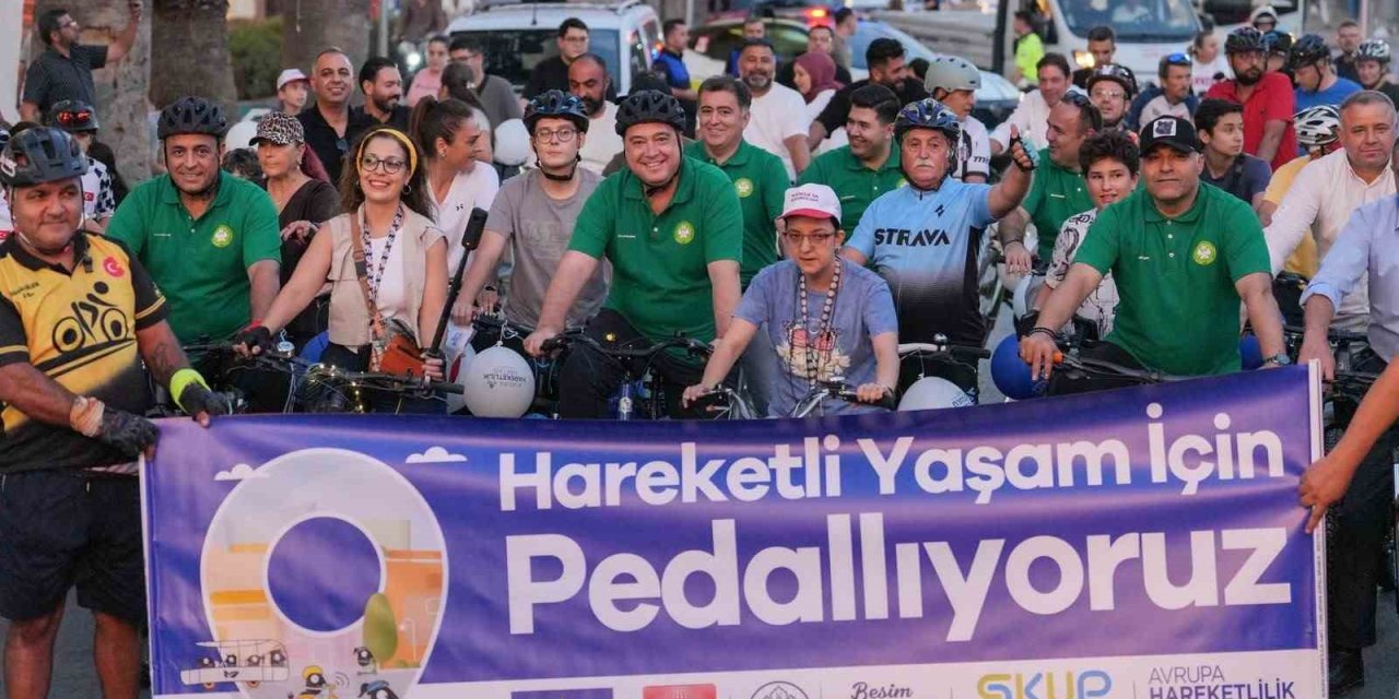 Başkan Dutlulu, Avrupa Hareketlilik Haftası’nda Manisalılarla pedal çevirdi