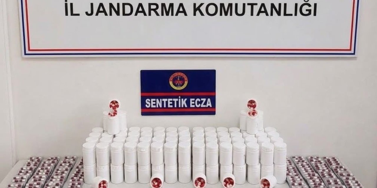 Manisa’da 11 bin 214 adet sentetik hap ele geçirildi