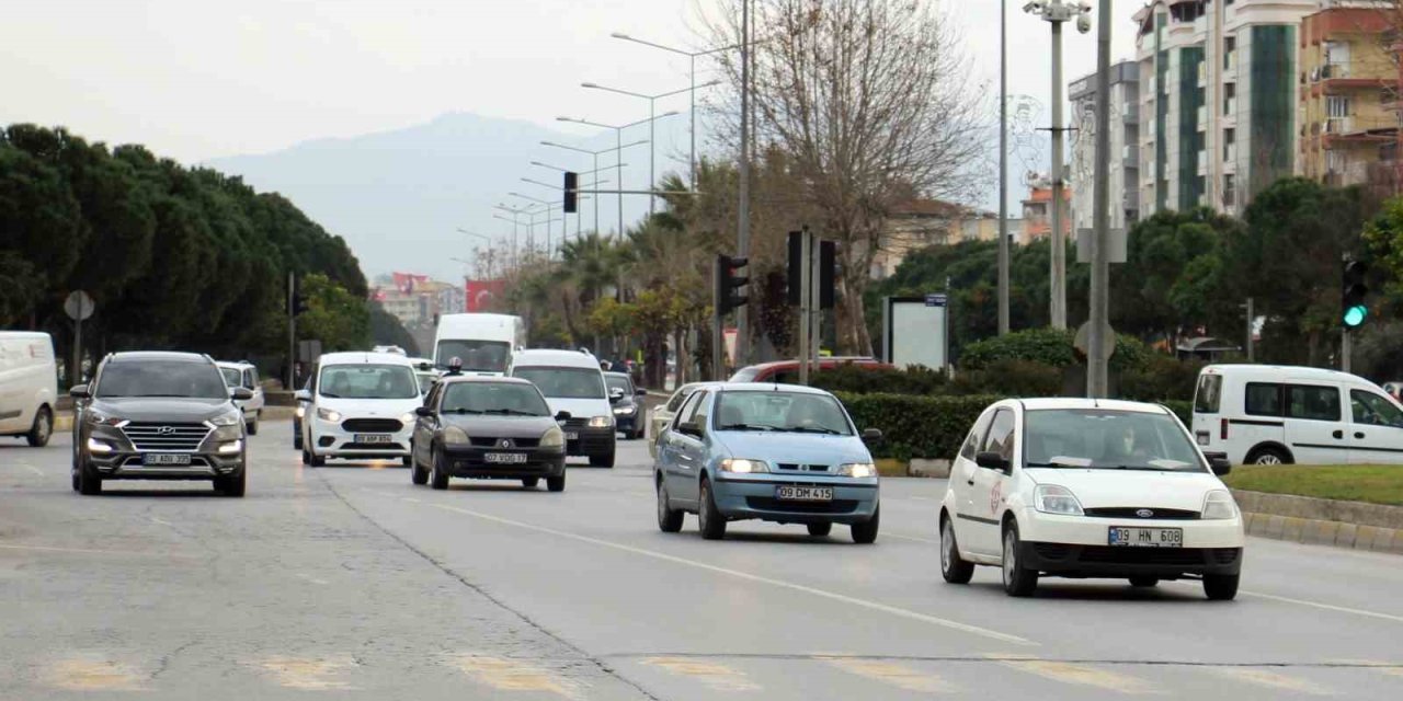 Aydın’da 10 yılda araç sayısı yüzde 72 arttı