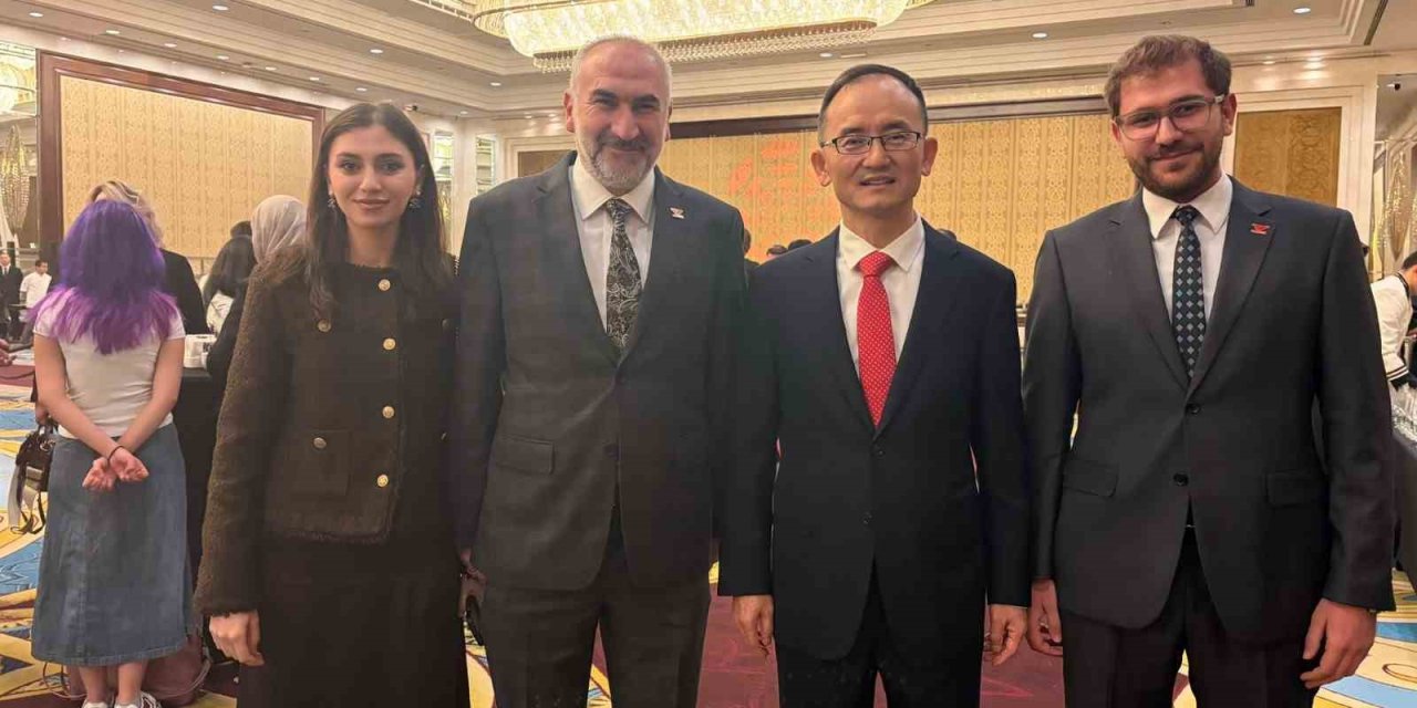 Beşer, Çin’in Ankara Büyükelçiliği resepsiyonuna katıldı