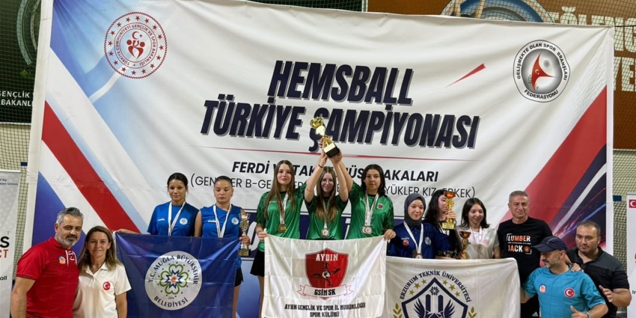 Aydınlı hemsball sporcularından Türkiye Şampiyonası’nda 24 madalya ve 7 kupa