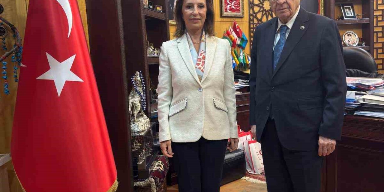 KUTSO Başkanı Argat, MHP Genel Başkanı Bahçeli’yi ziyaret etti