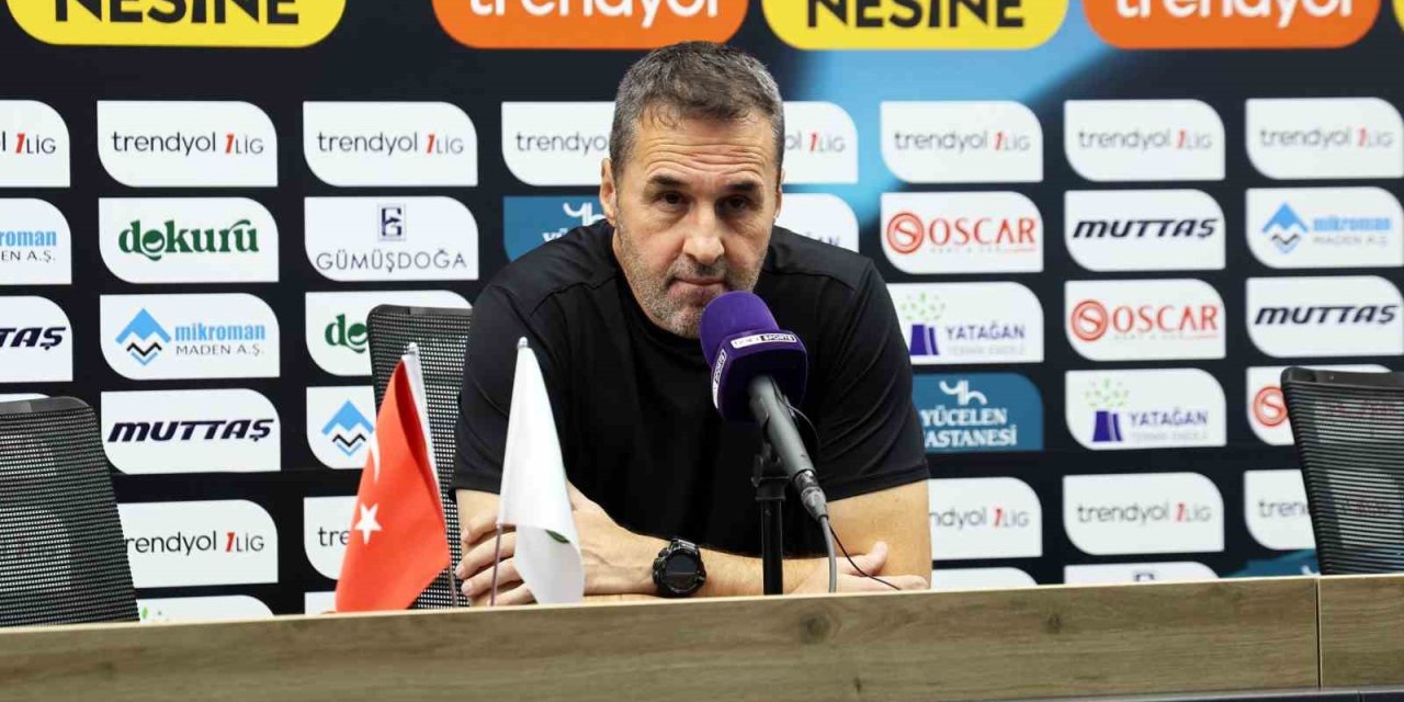 Yalçın Koşukavak: "Oyuncularımla gurur duyuyorum"