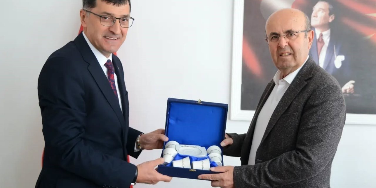 Başkan Kahveci’den Kırşehir Belediye Başkanı Ekicioğlu’na ziyaret