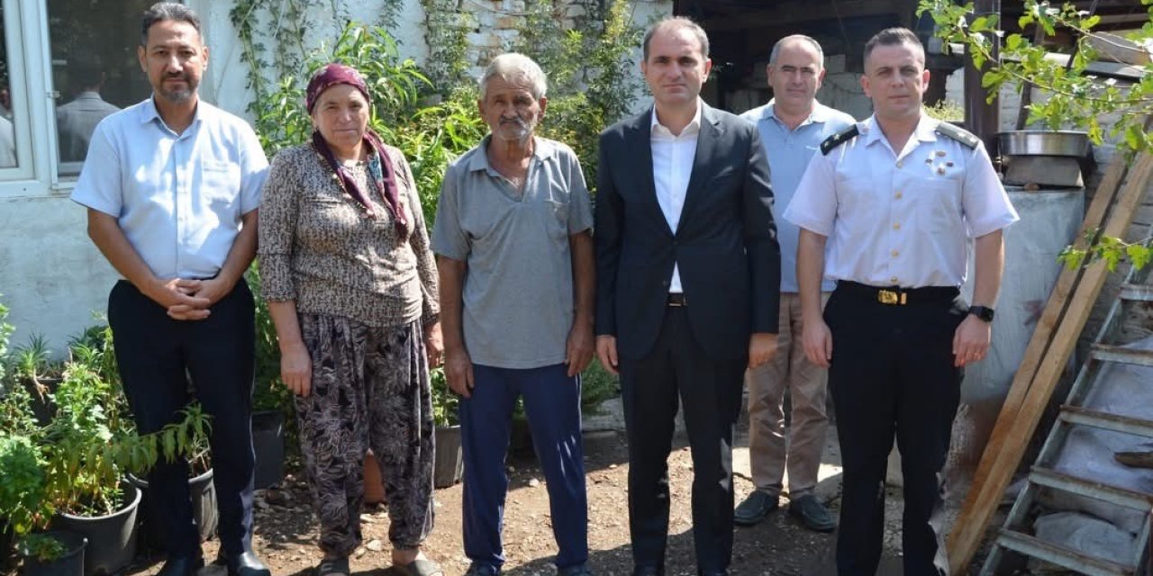 Bayındır Kaymakamı Murat Mete’den gazilere vefa ziyareti