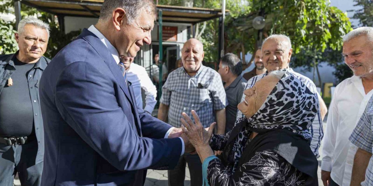 Başkan Tugay’dan Buca’da mahalle turu