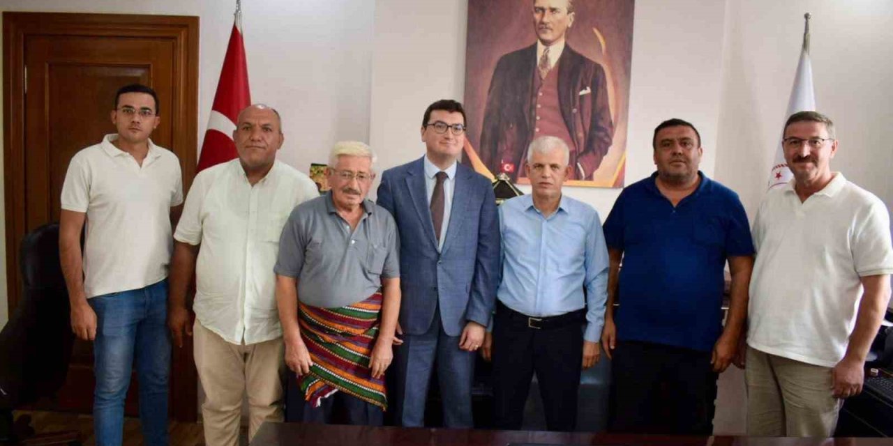 Bozdoğan Kaymakamı Sözen, Yılın Ahilerini kabul etti